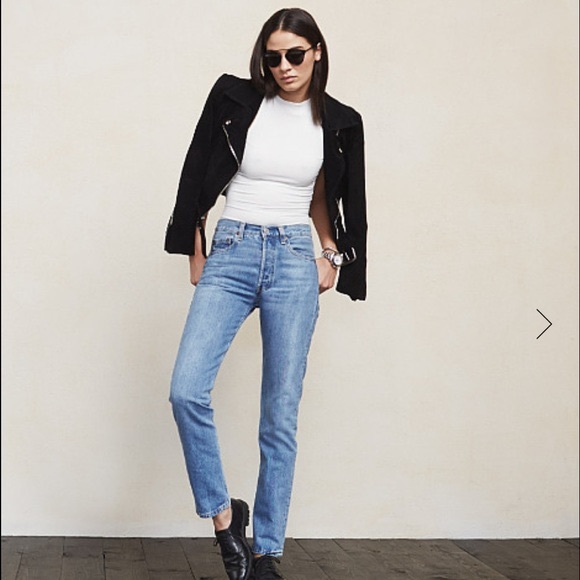 Reformation Denim - Reformation Restored Vintage Levi's Slim Jean